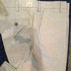 J.Crew Ludlow Bowery Slim-fit Grey Pants 38 x 32